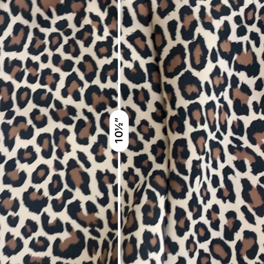 PrettyLittleThing leopard print high rise shorts - Picture 4 of 4